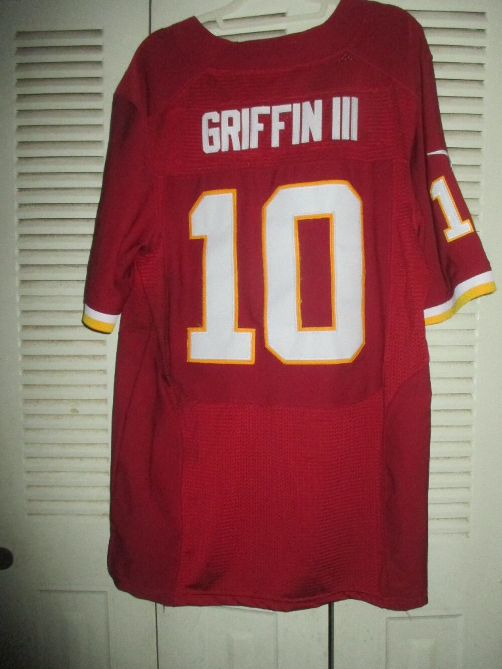 Nike On Field Griffin III #10 Washington Redskins 80th Anniversary Jersey SZ 48 - Picture 2 of 3